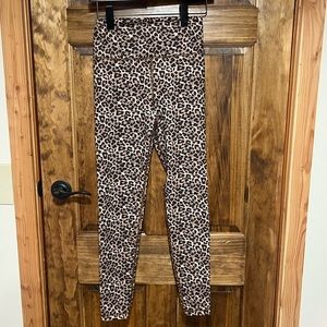 NWOT American Eagle leopard print leggings, size small